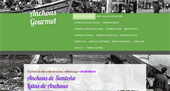 Desktop Screenshot of anchoasgourmet.com